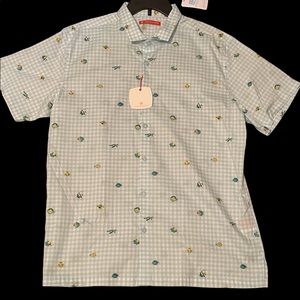 Tori Richards Casual Button Down Short-sleeve